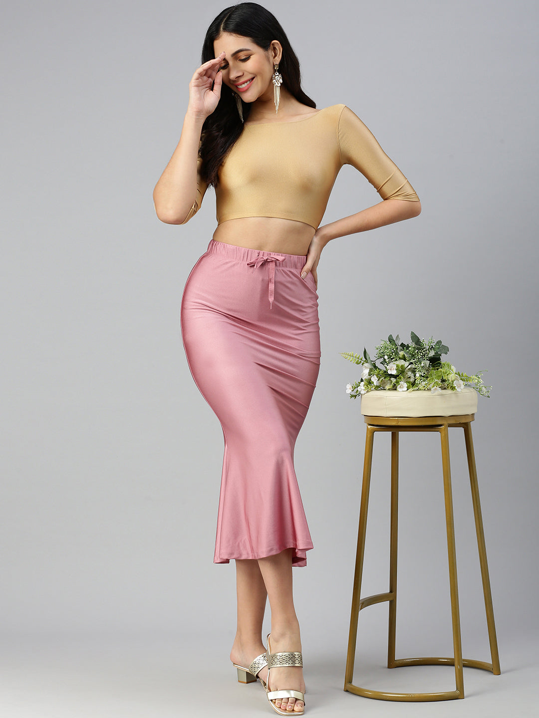 Prisma | Blouse Elbow Sleeve-Super Gold Blouse