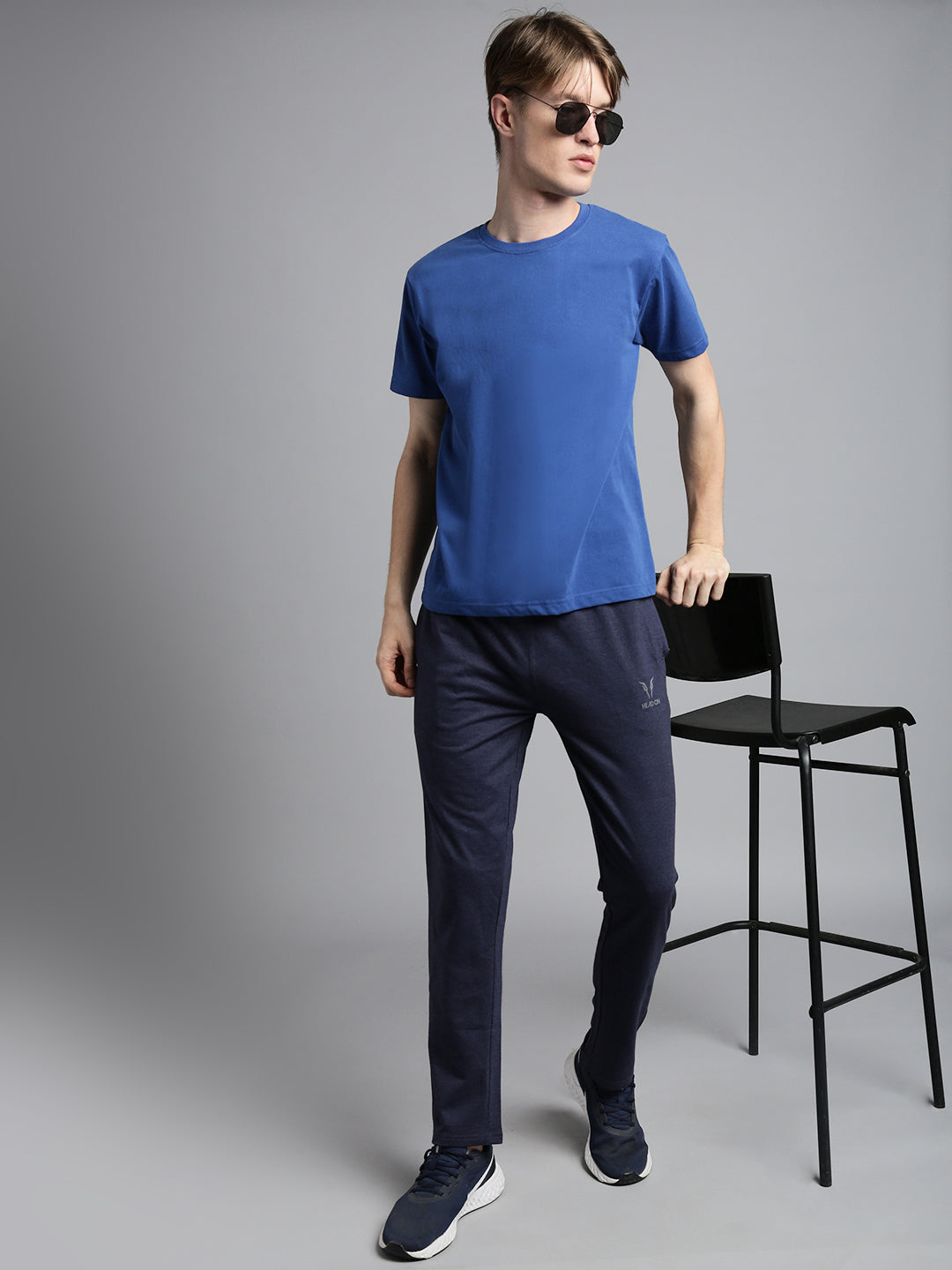 Prisma | Milano Track Pant S.F-Blue Melange Athleisure