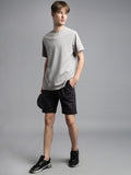 Prisma | Milano Bermudas-Steel Grey Athleisure