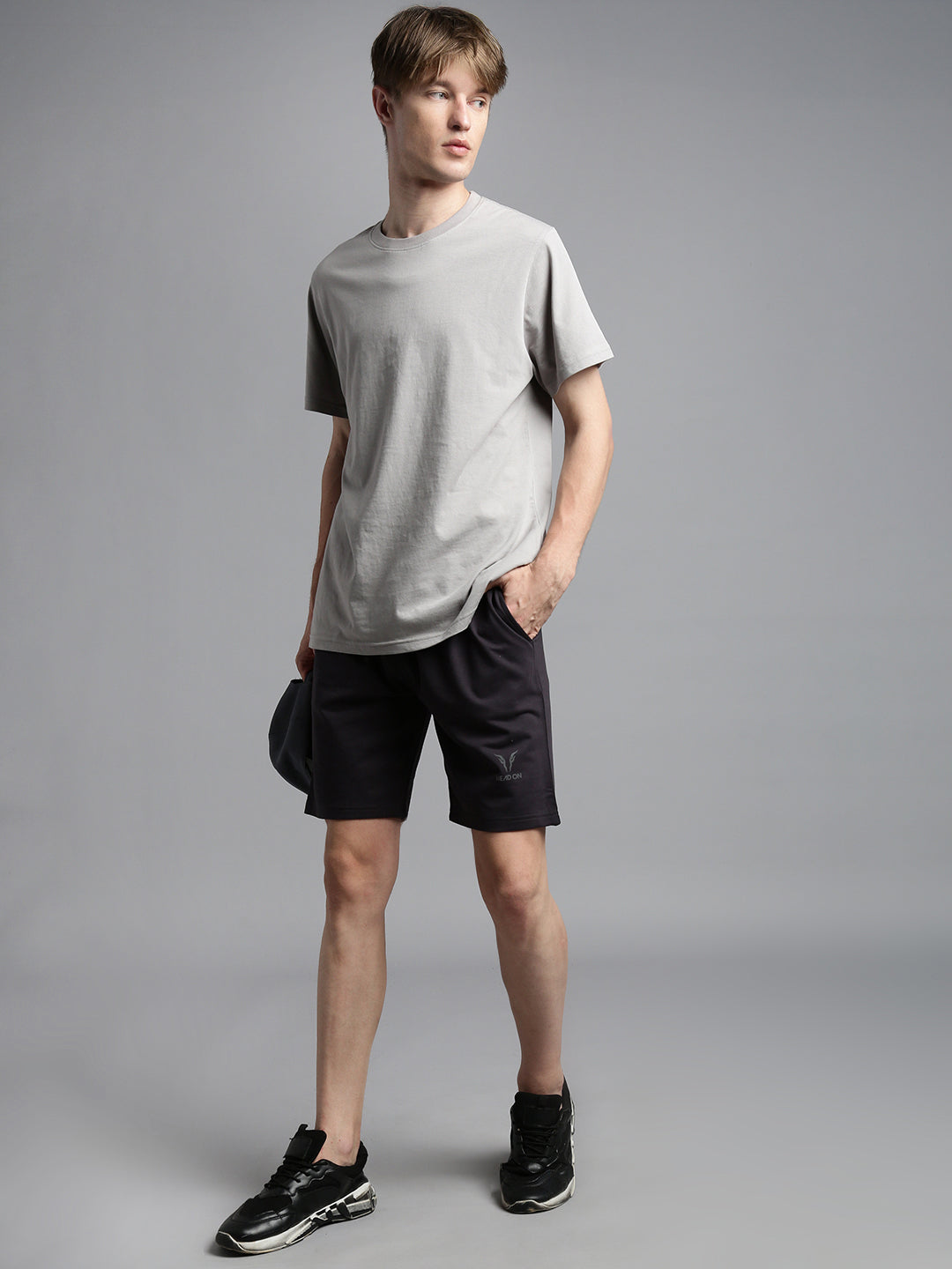Prisma | Milano Bermudas-Steel Grey Athleisure
