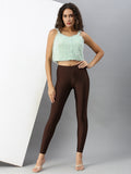 Prisma | Shimmer Leggings-Brown Leggings