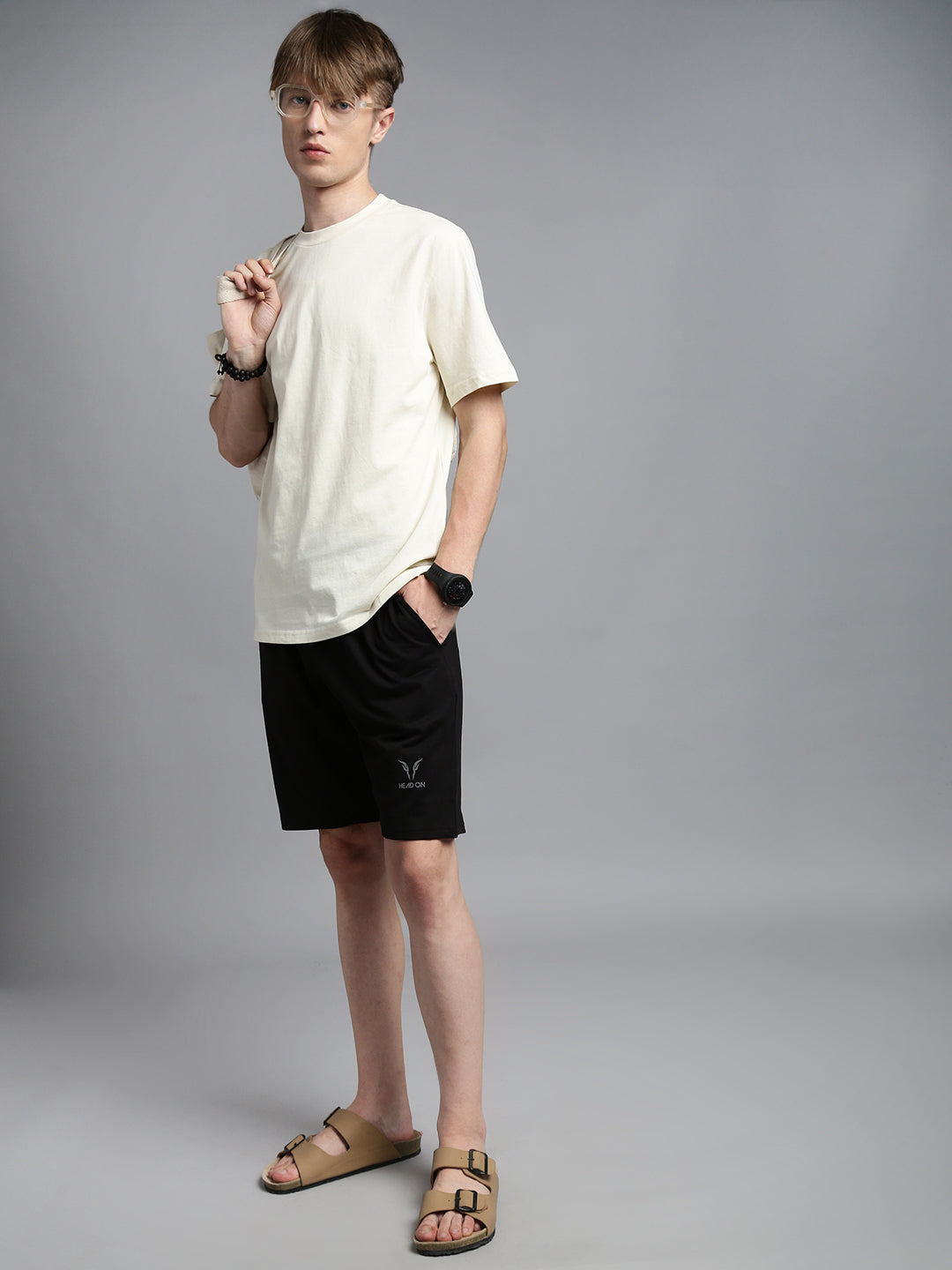 Prisma | Milano Bermudas-Black Athleisure