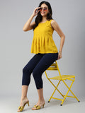 Prisma | Leggings capri-Navy Leggings