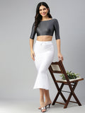 Prisma | Blouse Elbow Sleeve-Slate Blouse