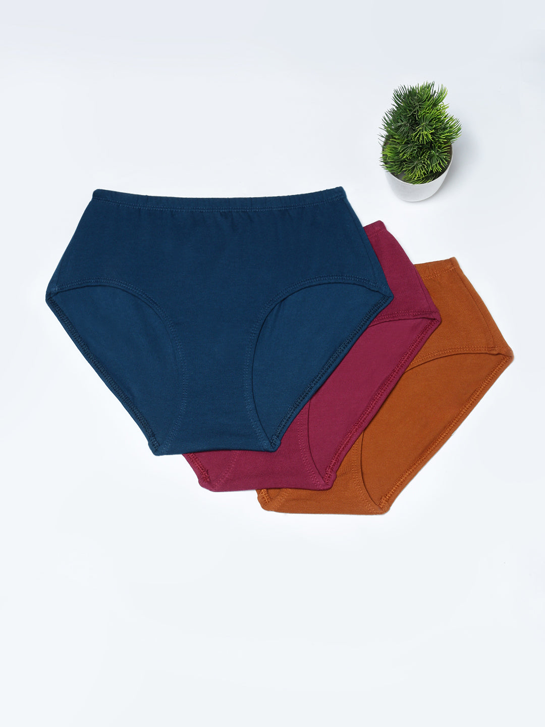 Prisma | High Waist (IE-Invisible Elastic) (PO3)-Combo-3 Lingerie