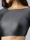 Prisma | Blouse Elbow Sleeve-Slate Blouse