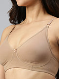 Prisma | Daily Fit(Moulded Basic Bra)-Nude Lingerie