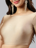 Prisma | Blouse Regular Sleeve-Nude Blouse