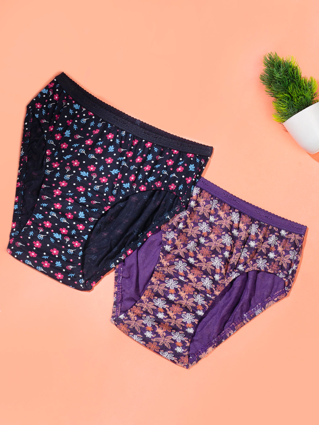 Prisma | Hipster (OE-Outer Elastic) (PO2)-Combo-12 Lingerie