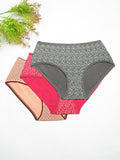 Prisma | High Waist Panty(OE-Outer Elastic) (PO3)-Combo-7 Lingerie