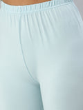 Prisma | Churidar Leggings-Sky Blue Leggings