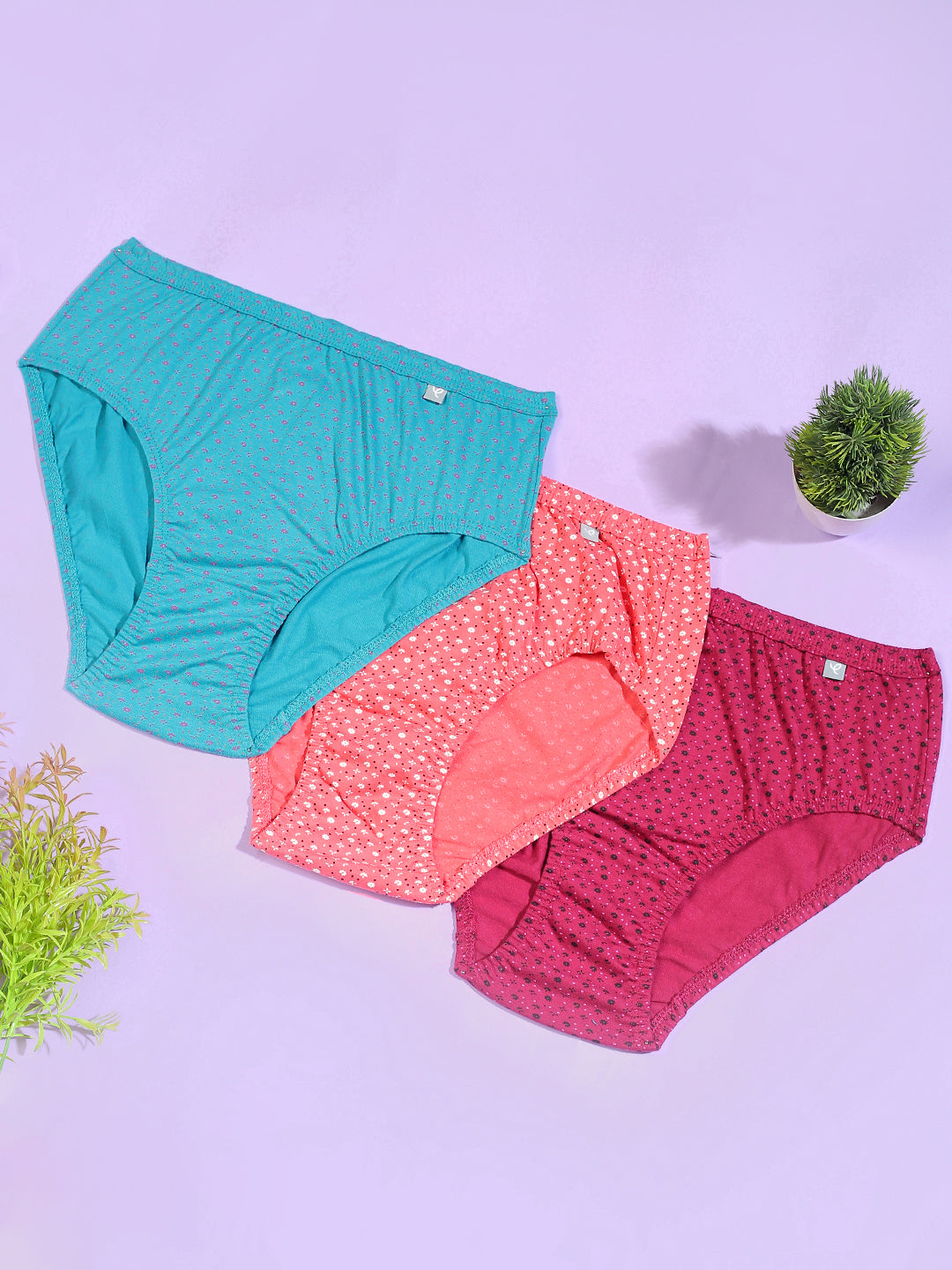 Prisma | Hipster (IE-Invisible Elastic) (PO3)-Combo-5 Lingerie