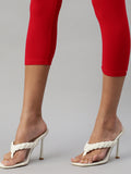 Prisma | Leggings capri-Apple Red Leggings