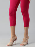 Prisma | Leggings capri-Magenta Leggings