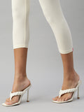 Prisma | Leggings capri-Cream Leggings