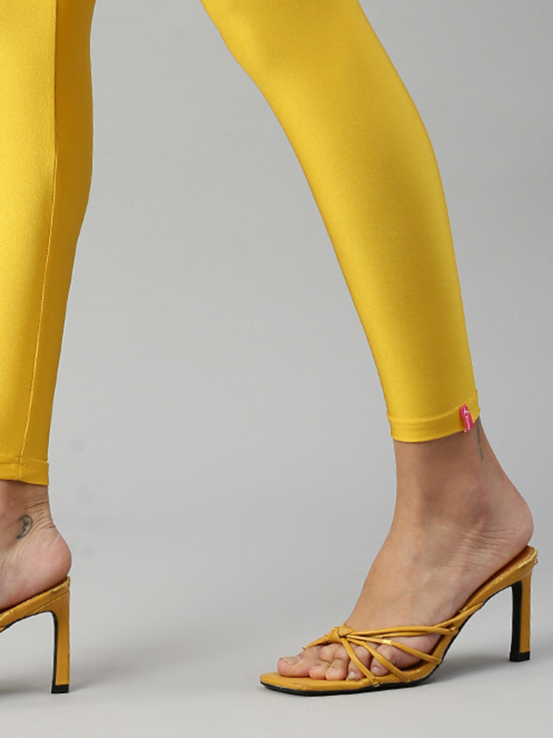 Prisma | Shimmer Leggings-Yellow Gold Leggings