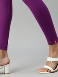 Prisma | Ankle Leggings-Violet Leggings