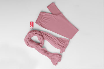 Dupatta-Dusty Pink