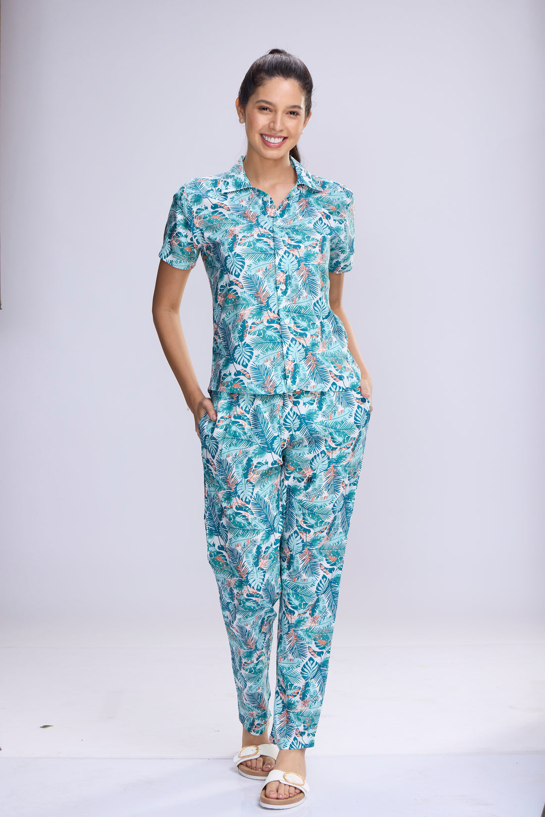 Prisma | Lounge Shirts-Print 1 Active Wear