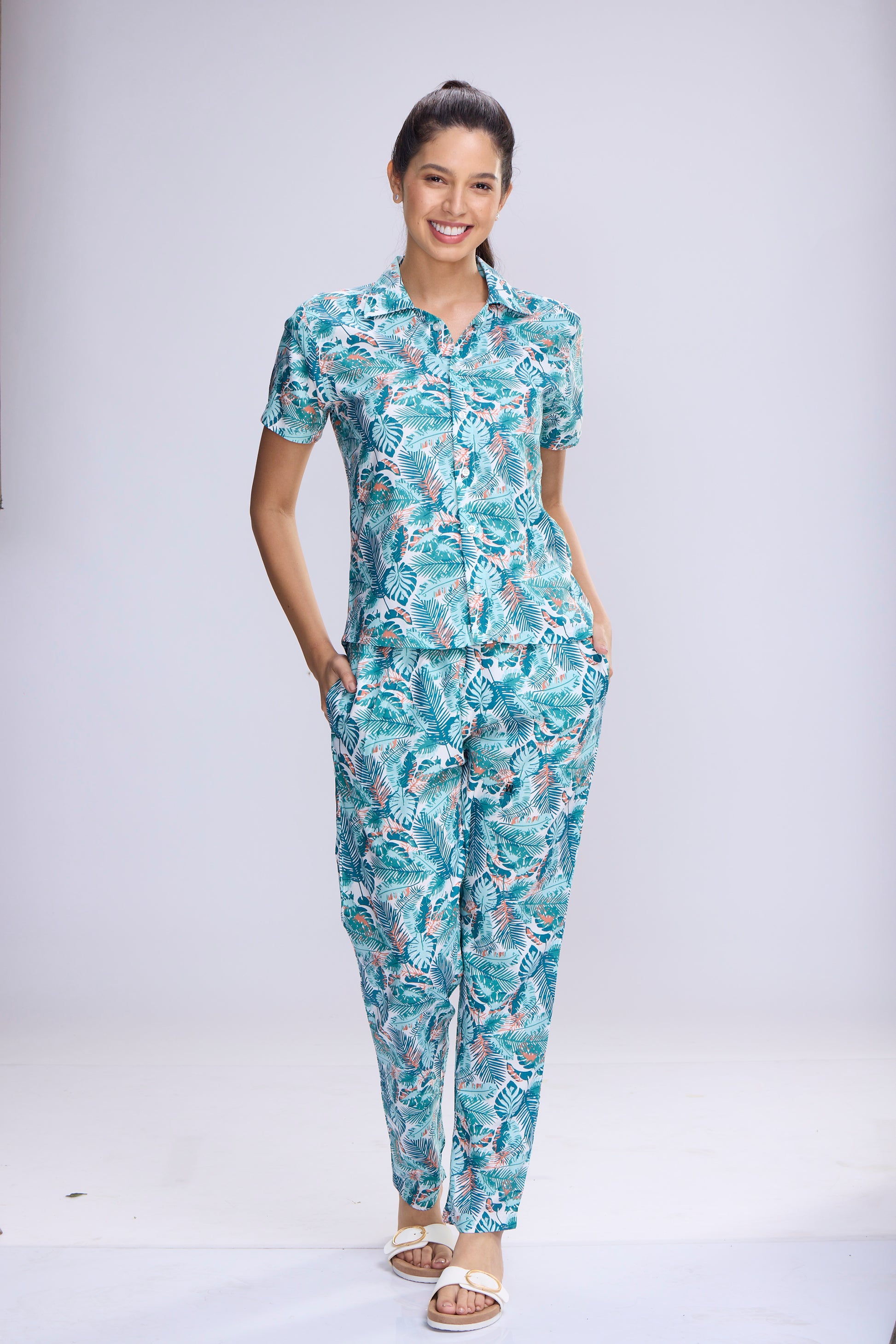 Prisma | Lounge Shirts-Print 1 Active Wear