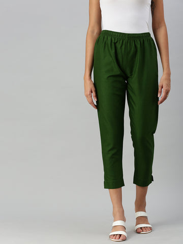 Buy Woven Kurti Pant-Forest 1