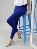 Prisma | Ankle Leggings-Royal Blue Leggings