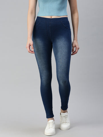 Jeggings Pocket-Texas Blue