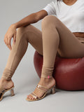 Prisma | Churidar Leggings-Nude Leggings