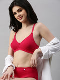 Prisma | Body Fit ( Moulded Encircle Bra)-Strawberry Lingerie