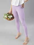Prisma | Ankle Leggings-Lavender Leggings