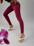 Prisma | Ankle Leggings-Light Purple Leggings