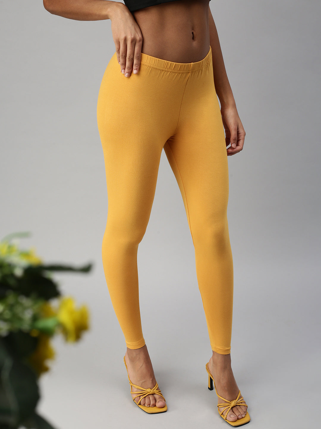 Prisma | Ankle Leggings-Mango Leggings