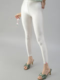 Prisma | Shimmer Leggings-Cream Leggings