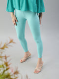 Prisma | Ankle Leggings-Aquamarine Leggings