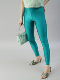 Prisma | Shimmer Leggings-Rama Green Leggings
