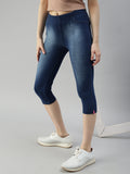 Prisma | Jeggings Capri-Texas Blue Jeggings
