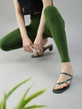 Prisma | Ankle Leggings-Forest Leggings