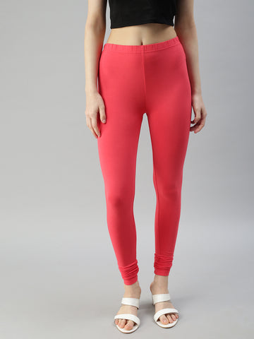 Churidar Leggings-Coral