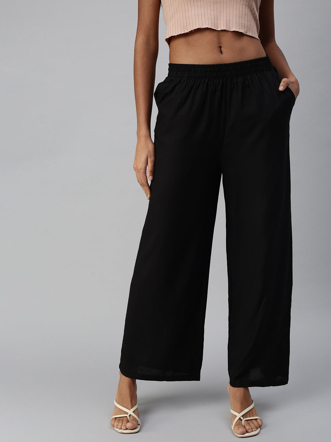 Prisma | Palazzo-Black Fashion Wears