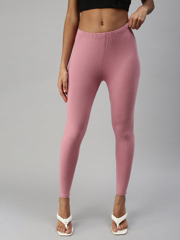 Ankle Leggings-Mauve