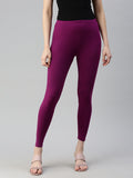 Prisma | Ankle Leggings-Plum Leggings