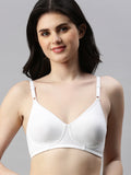 Prisma | Body Fit ( Moulded Encircle Bra)-White Lingerie