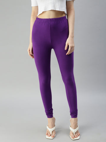 Churidar Leggings-Orchid