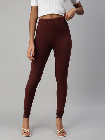 Churidar Leggings-Chocolate