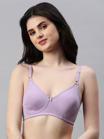Prisma | Body Fit ( Moulded Encircle Bra)-Lavender Lingerie