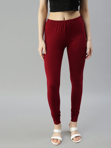 Churidar Leggings-Frenchwine