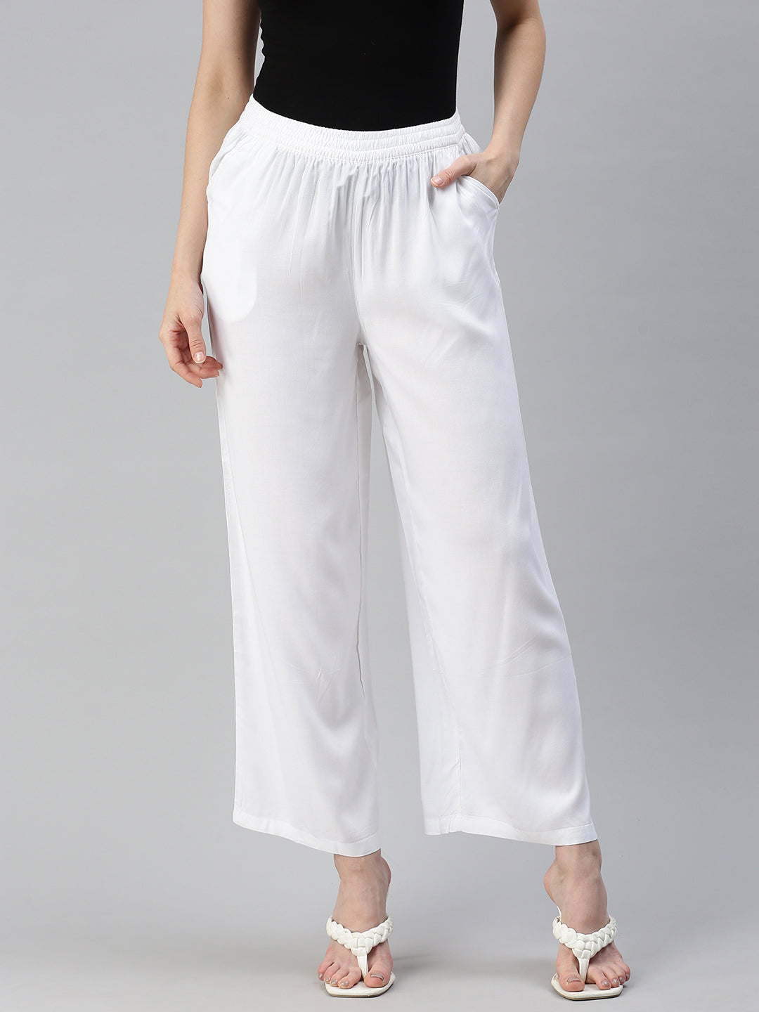 Prisma | Palazzo-White Fashion Wears