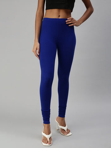 Churidar Leggings-Royal Blue