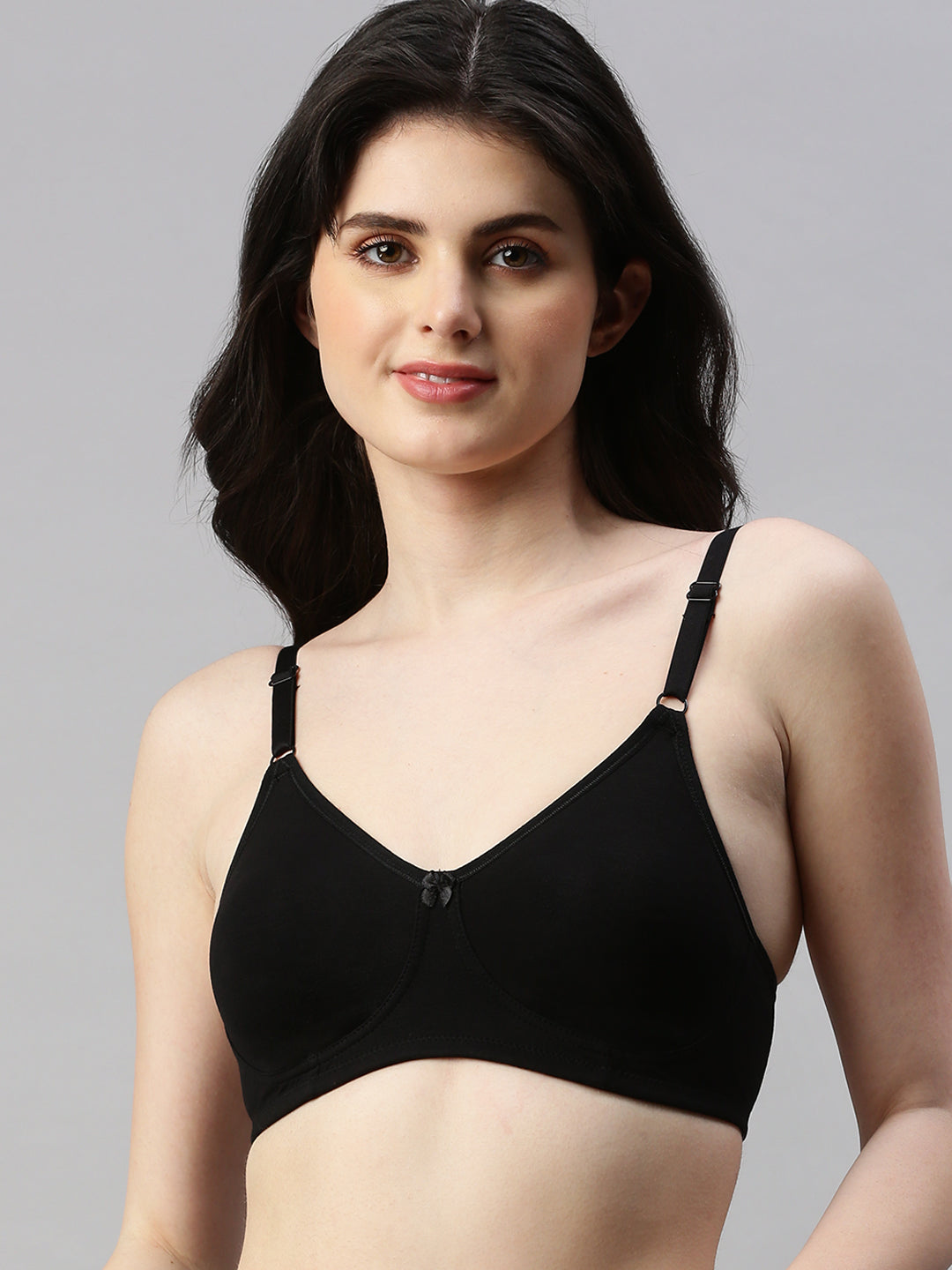 Prisma | Daily Fit(Moulded Basic Bra)-Black Lingerie