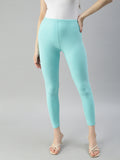 Prisma | Ankle Leggings-Aquamarine Leggings